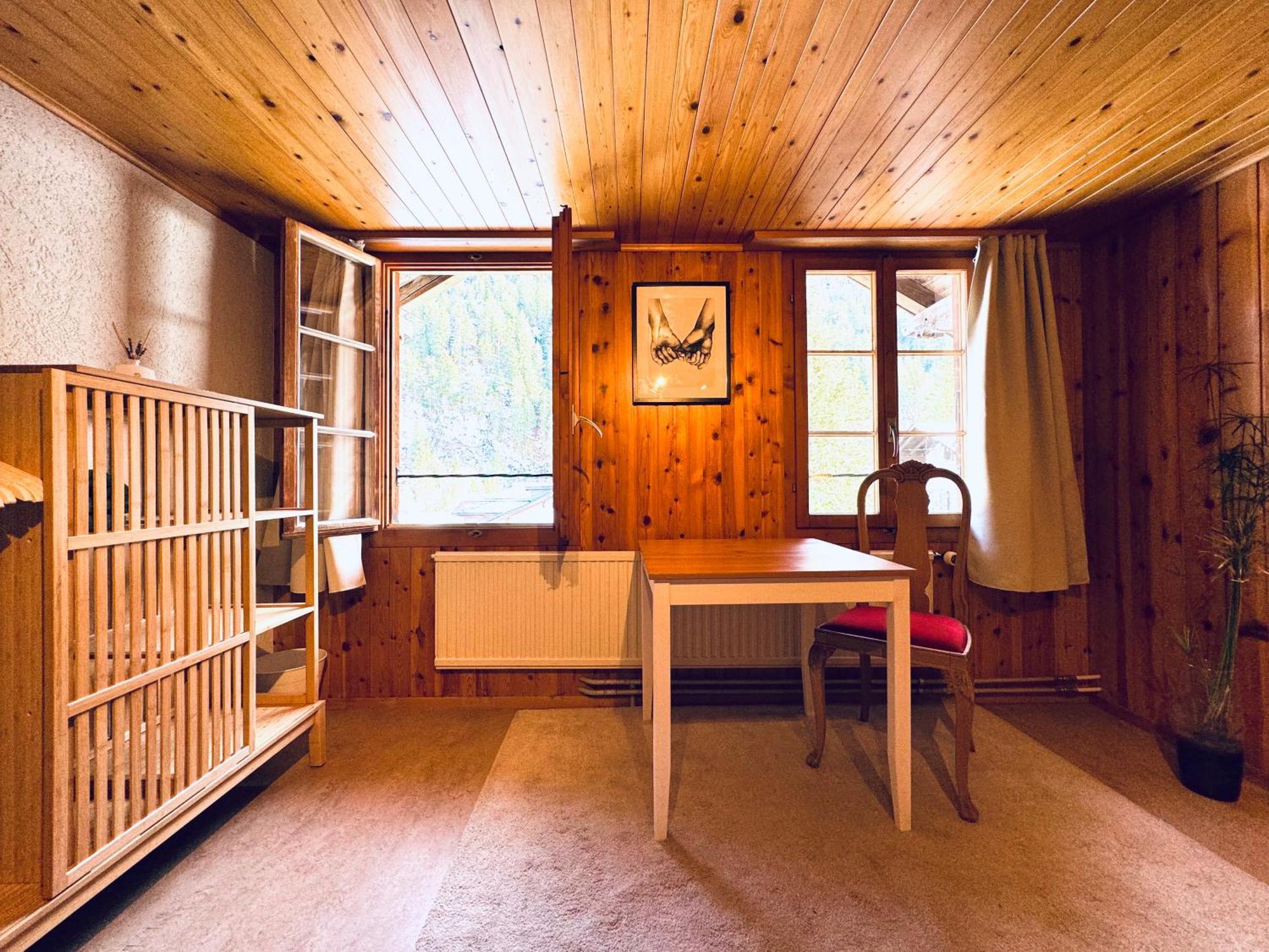 Cozy Apartment In Vintage House In Кандерштег Экстерьер фото